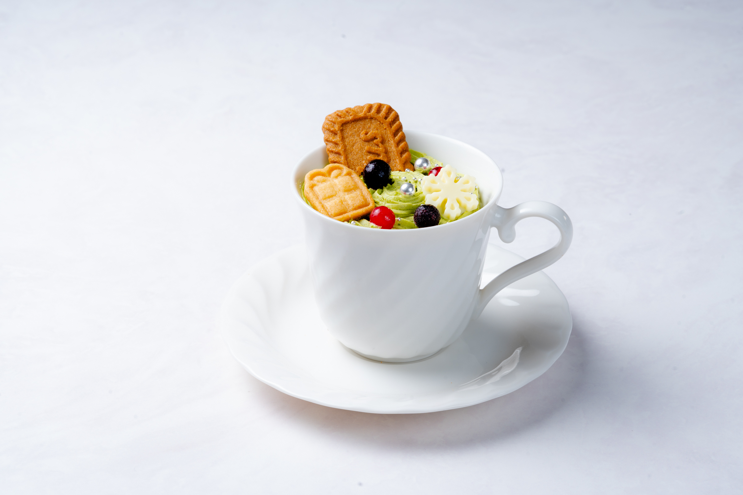 もこもこスノー抹茶ラテ